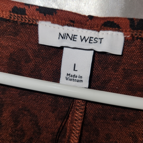 New Nine West Dress | Leopard/Cheetah Print | Sz L - Picture 3 of 4